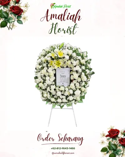Krans Bunga Duka Cita di Cibeureum Hilir